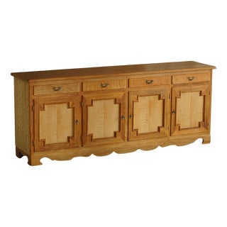 Mid-Century Modern Sideboard in Oak by Kurt Østervig, Denmark, 1960s For Sale