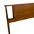 Mid-Century Modern Mid-Century Modern Walnut Headboard, Vintage Full Size For Sale - Image 3 of 12