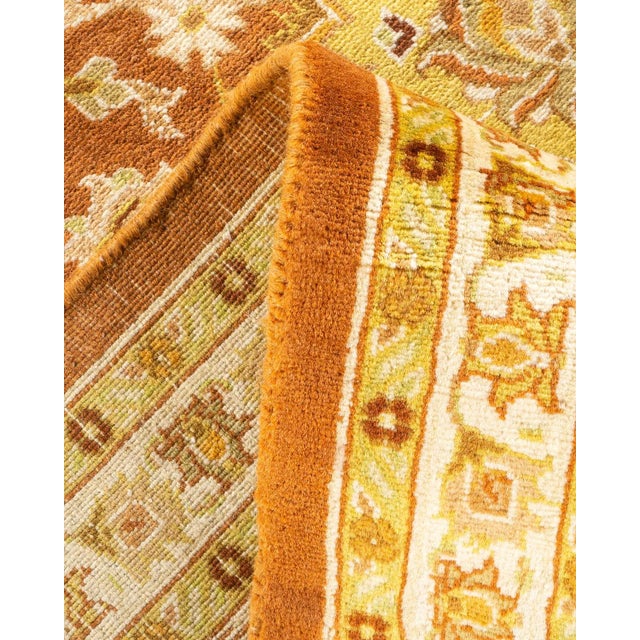 Mogul, One-of-a-Kind Hand-Knotted Area Rug in Brown, 8' 1" x 10' 4" For Sale In New York - Image 6 of 8