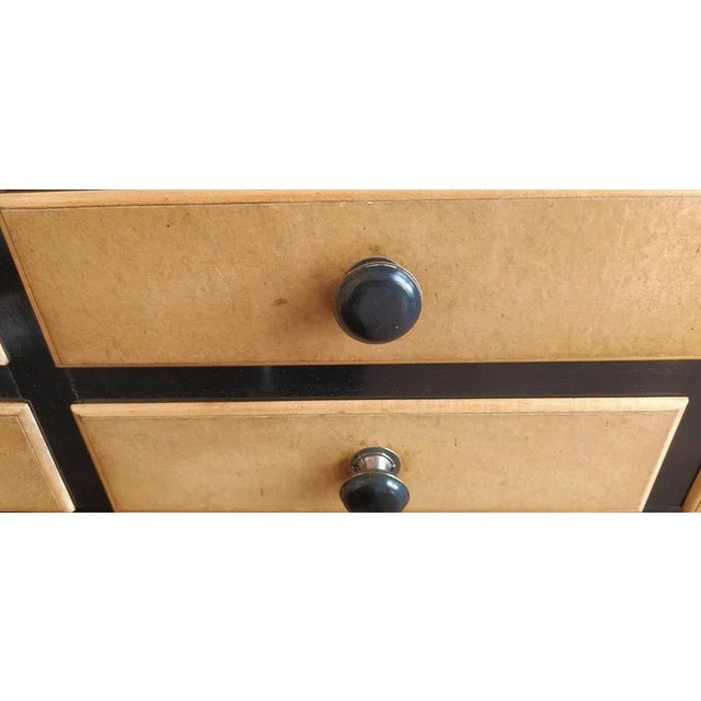 1940s Italian Bar Mobile Bar in Rosewood and Parchment by Osvaldo Borsani, 1940s For Sale - Image 5 of 11