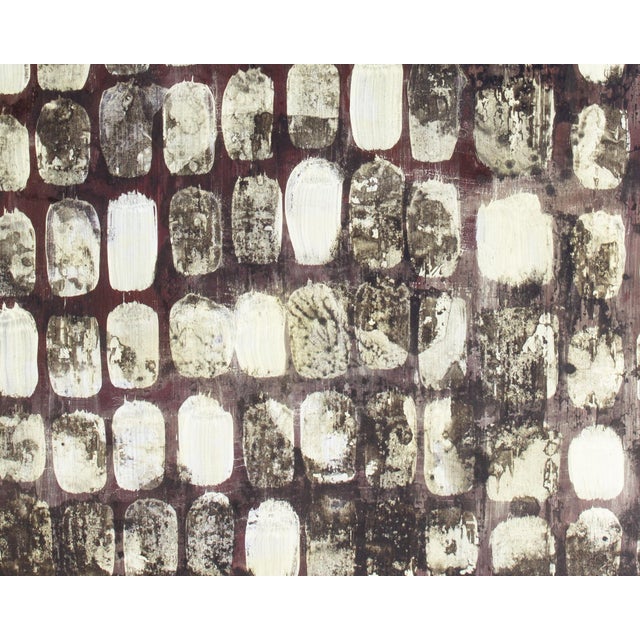 1997 “Catacombs” Mixed Media on Wood Panel Painting by Deanna Lee For Sale In Indianapolis - Image 6 of 8