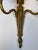 French 19th Century Louis XVI Style French Bronze Two-Light Wall Sconces - a Pair For Sale - Image 3 of 7