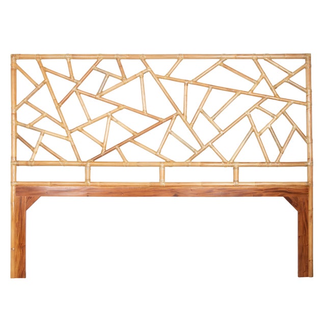 Not Yet Made - Made To Order Tiffany Platform Bed King - Natural For Sale - Image 5 of 10