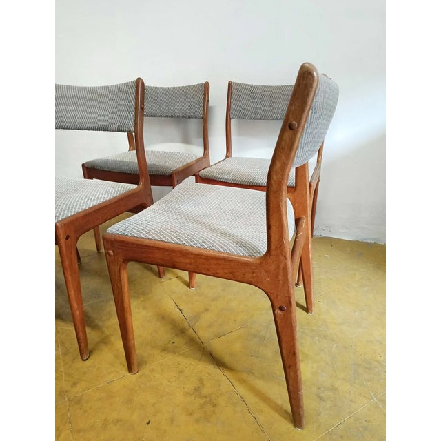 Vintage Danish Chairs, 1950s, Set of 4 For Sale - Image 4 of 7
