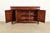 Late 20th Century Ethan Allen British Colonial Carved Maple Sideboard Credenza or Bar Cabinet For Sale - Image 5 of 17