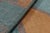 Rug & Kilim’s Mid Century Modern Geometric Orange-Gold & Blue Wool and Silk Gallery Rug For Sale - Image 9 of 9