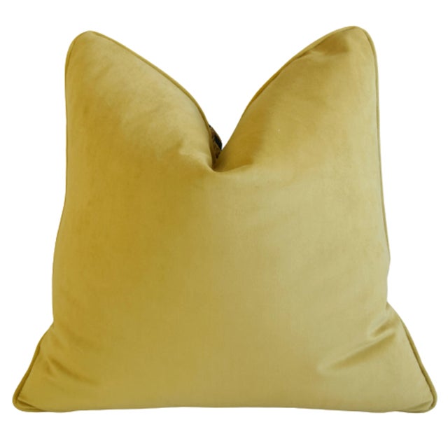 Jungle Leopard Cheetah Big Cat & Floral Feather/Down Pillow 22" Square For Sale In Los Angeles - Image 6 of 7