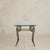 1960s French Gilt Iron + Scalloped Glass Accent Table, 1960s - 2 Available For Sale - Image 5 of 11