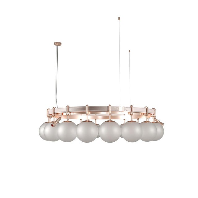 Pearl Suspension Lamp by Creativemary For Sale - Image 14 of 16