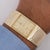Vintage Concord 14k Gold 25mm Quartz Integrated Bracelet Watch For Sale - Image 9 of 10