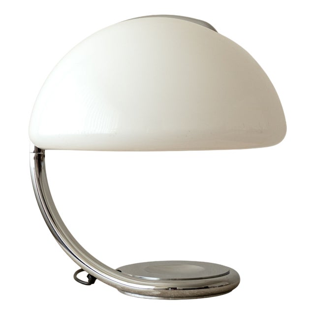 Serpente Model 599 Table Lamp by Elio Martinelli for Martinelli Luce, 1970s For Sale