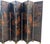 This large Chinese eight-panel black lacquer folding screen dates to the Republic Period, circa 1925–1940. The front...