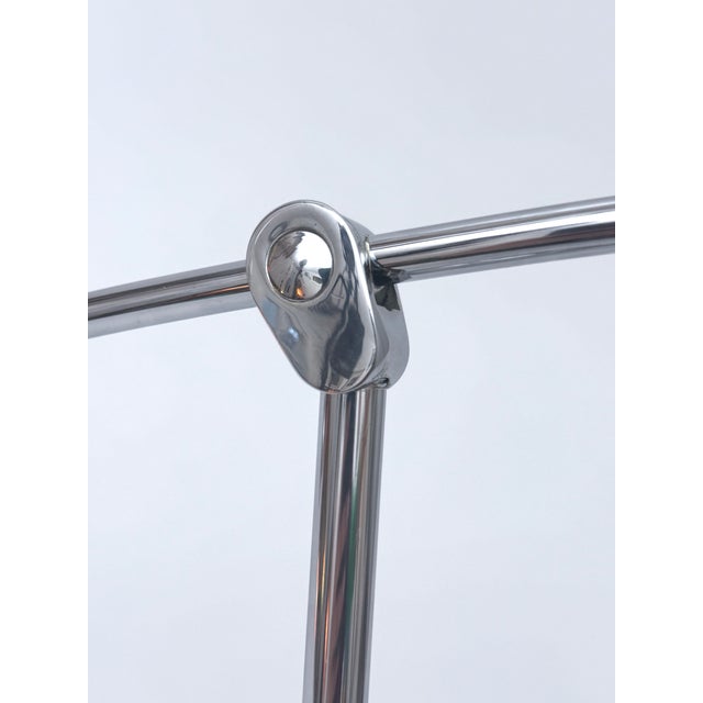 Chrome-Plated Table Lamp with Counterweight from Hustadt Leuchten, Germany, 1970s For Sale - Image 4 of 12