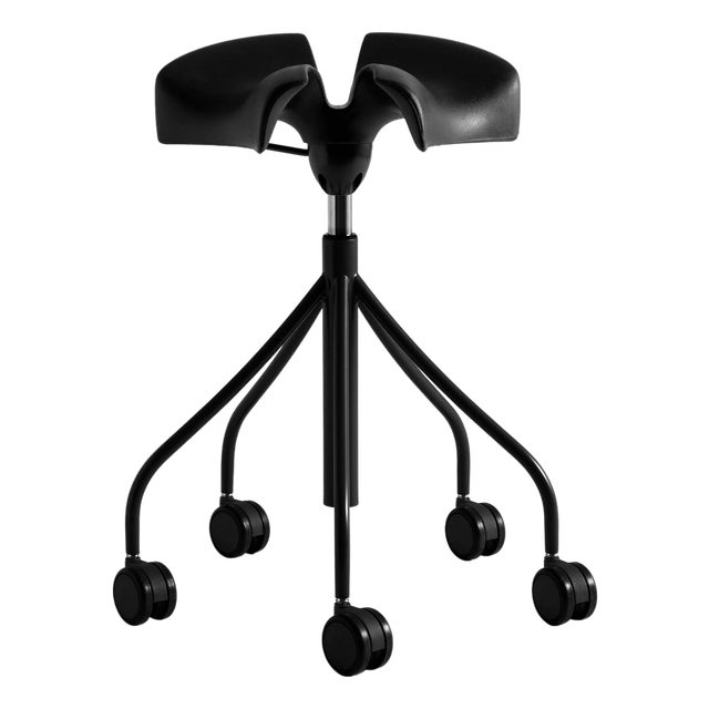 Vintage Black Binaria Stool from BD Barcelona, 2010 For Sale