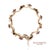 Mid 20th Century Vintage 0.15 Ct Natural Diamond and 1.20 Ct Ruby Bracelet in 14k Rose Gold For Sale - Image 5 of 12