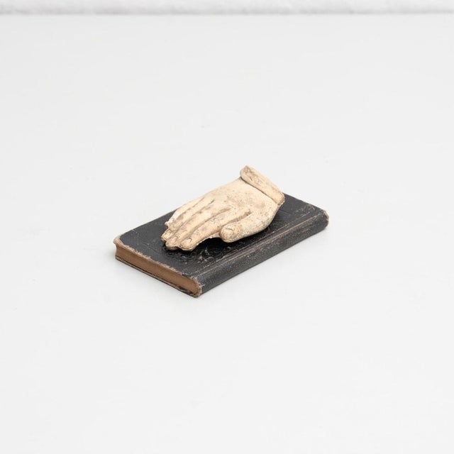 Cabinet of Curiosities Book Sculpture, 1950s For Sale - Image 6 of 17