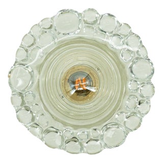 Bubble Glass Wall Light or Flush Mount from Peill & Putzler, 1970s For Sale