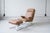 Set of Vintage Swing Armchair and Stool in Leather by Reinhold Adolf for COR, 1970s For Sale - Image 4 of 17