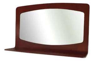 Large Wall Mirror by Franco Campo and Carlo Graffi for Home Torino, 1958