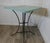 Vintage French Enamel Bistro Table, 1950s For Sale - Image 4 of 9