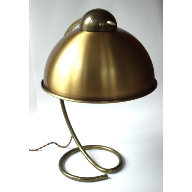 So-called Diffuna table lamp. Designed by Karl Trabert in the late 1920s and produced by Schanzenbach & Co. in Frankfurt...