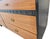 Wood Vintage Walnut Dresser With Brass Hardware, 1970s For Sale - Image 7 of 12