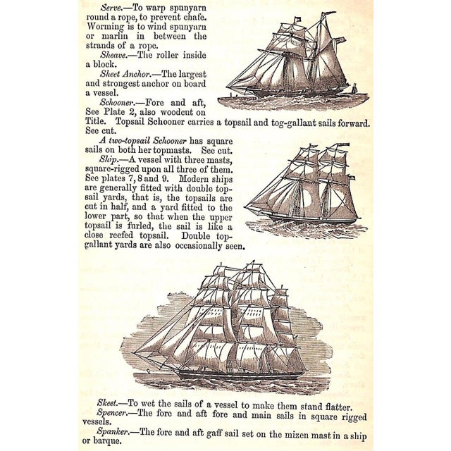 Late 19th Century "Model Yacht Building & Sailing" 1883 Biddle, Tyrrel E. For Sale - Image 5 of 9