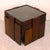 Wood Glass Mod. 784 Nesting Tables by Gianfranco Frattini for Cassina, 1970s, Set of 3 For Sale - Image 7 of 8
