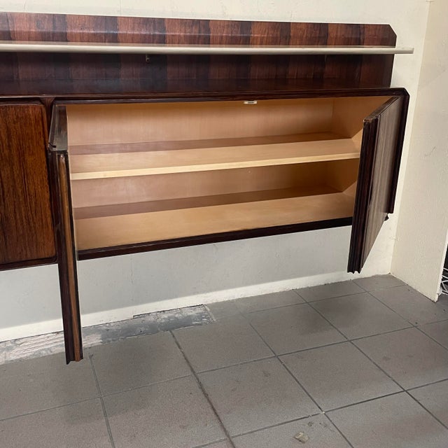 Wall-Mounted Sideboard by the Cantù Furniture Exhibition Consortium, 1960s For Sale - Image 15 of 18