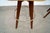 1960’s Mid-Century Modern Walnut & Leather Bar Stools - A Pair For Sale - Image 10 of 12