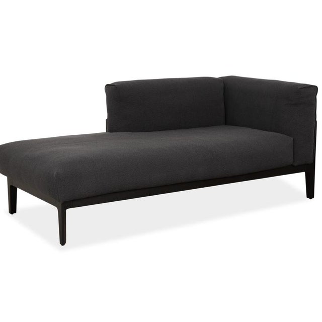 Elm Chaise Lounge in Anthracite Upholstery and Oak by Jehs & Laub for Cor For Sale - Image 13 of 13
