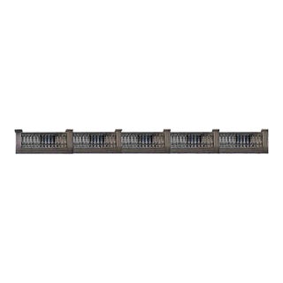 Vintage Granite Balustrade Railing With Balconies For Sale