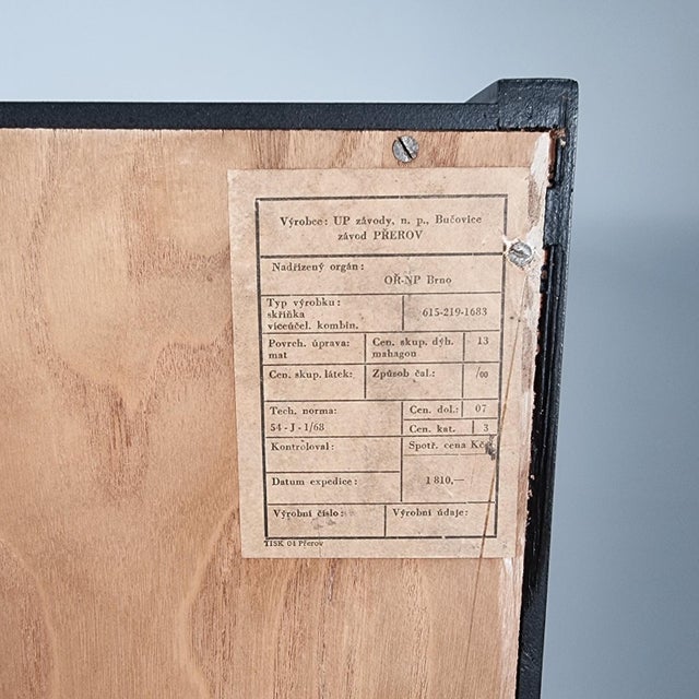 Vintage Cabinet in Beech, 1970s For Sale - Image 10 of 13