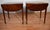 1930s Pair of Weiman Regency Mahogany & Leather Top Pembroke Side / End Tables For Sale - Image 9 of 18