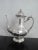 Metal Vintage Italian 800 Floral Engraved Silver Coffee & Tea Creamer Sugar Set For Sale - Image 7 of 13