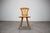 Vintage Czechoslovak farmhouse chair dating approximately to the mid-20th century, circa the 1940s–1950s. This traditional...