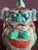 Chinese Foo Dog Censor and Wood Base. For Sale - Image 11 of 12