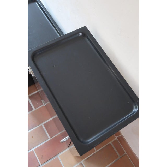 Black Lacquered Cabinets by Roche Bobois, France, 1990s, Set of 2 For Sale - Image 12 of 15