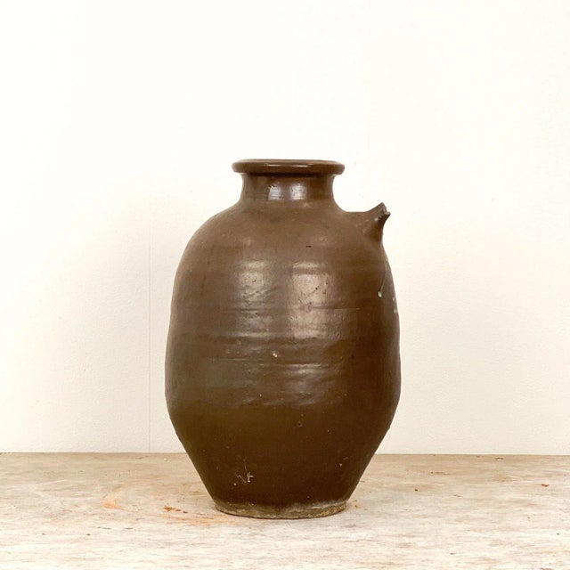 Japanese Stoneware Jar, Japan, 19th Century For Sale - Image 3 of 5