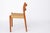 Model 84 Teak Chairs by Niels Moller For Sale - Image 4 of 10