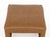 Modern Karl Springer Attr. Ostrich Leather Covered Stool For Sale - Image 3 of 6