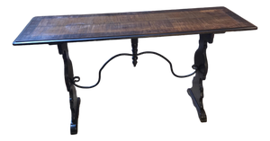 Spanish Library Console Table