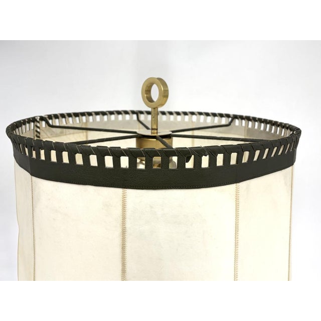 Cream Mid-Century Modern Floor Lamp by Charlotte Wawer Leuchten, Germany, 1950s For Sale - Image 8 of 15