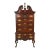 Henkel Harris 3 Piece Mahogany Queen Anne Highboy For Sale