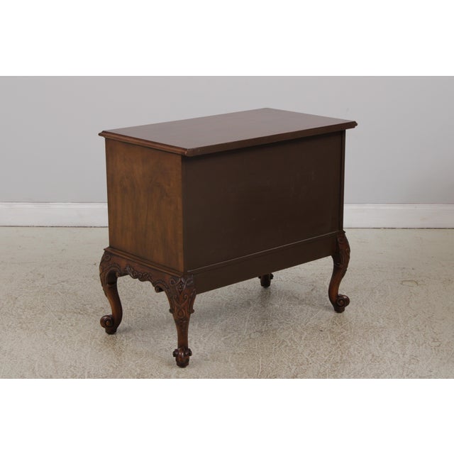 Baker Stately Homes George III Walnut Chest For Sale - Image 14 of 16