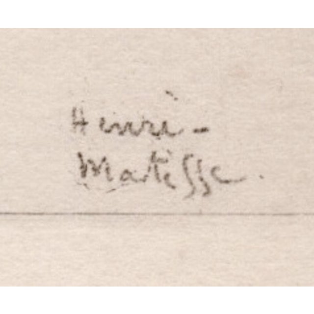 Matisse, Girl, Original Lithograph, 1920 For Sale - Image 7 of 11