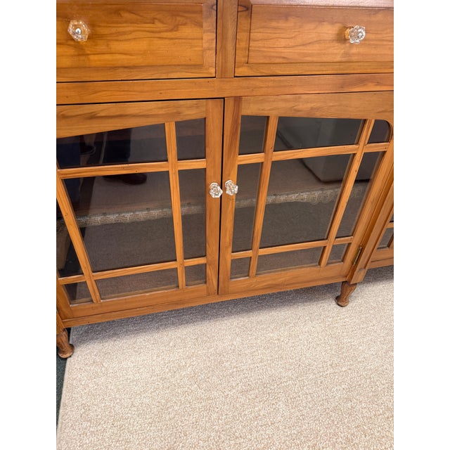 Arts & Crafts Breakfront Sideboard For Sale - Image 9 of 12