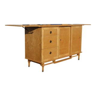 Mid-Century Modern Milo Baughman Style Sideboard Buffet For Sale