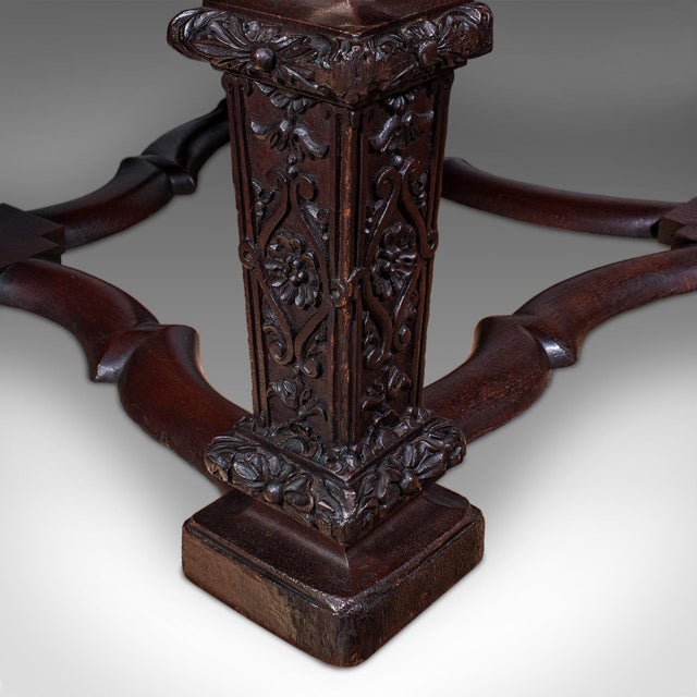 Antique Partner's Desk, English, Bureau Mazarin, Louis XIV Revival, Victorian For Sale - Image 11 of 12