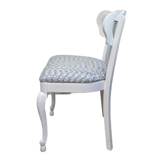 Mid-Century Modern American of Chicago Caned Back Chairs (4) For Sale - Image 3 of 6